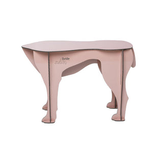 Ibride Mobilier de Compagnie Sultan stool/coffee table Ibride Glossy pink - Buy now on ShopDecor - Discover the best products by IBRIDE design