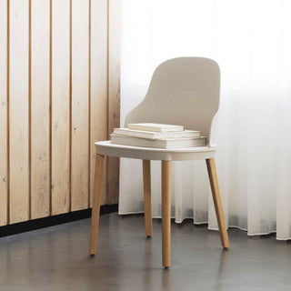 Normann Copenhagen Allez polypropylene chair with oak legs Buy on Shopdecor NORMANN COPENHAGEN collections