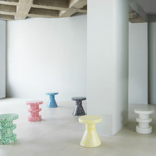 Normann Copenhagen Bit Cone recycled plastic stool/side table h. 42 cm. Buy on Shopdecor NORMANN COPENHAGEN collections