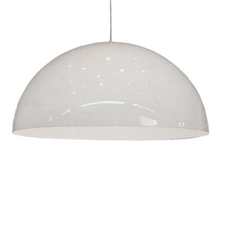 OLuce Sonora 490 suspension lamp diam 90 cm. by Vico Magistretti Oluce Opaque white - Buy now on ShopDecor - Discover the best products by OLUCE design
