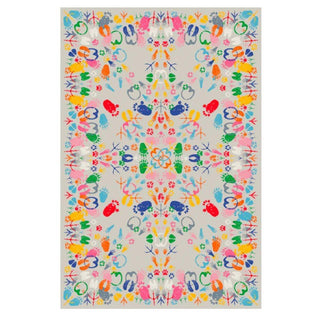 Qeeboo Let's Dance Animal Traces Light Rectangular carpet 200x300 cm. Buy on Shopdecor QEEBOO collections