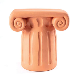Seletti Magna Graecia Capitello terracotta side table Buy on Shopdecor SELETTI collections