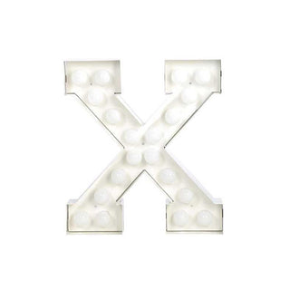 Seletti Vegaz Letter X white - Buy now on ShopDecor - Discover the best products by SELETTI design