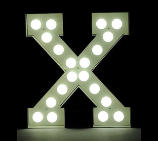 Seletti Vegaz Letter X white - Buy now on ShopDecor - Discover the best products by SELETTI design