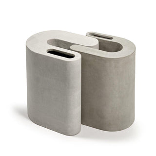 Serax FCK Concrete Ux2 set 2 vases/side tables h. 37 cm. Buy on Shopdecor SERAX collections