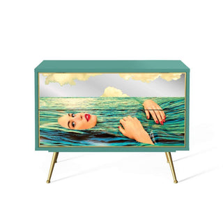 Seletti Toiletpaper Furniture Seagirl chest of 2 drawers Buy on Shopdecor TOILETPAPER HOME collections